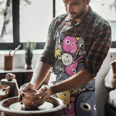 Cute Monsters Schort