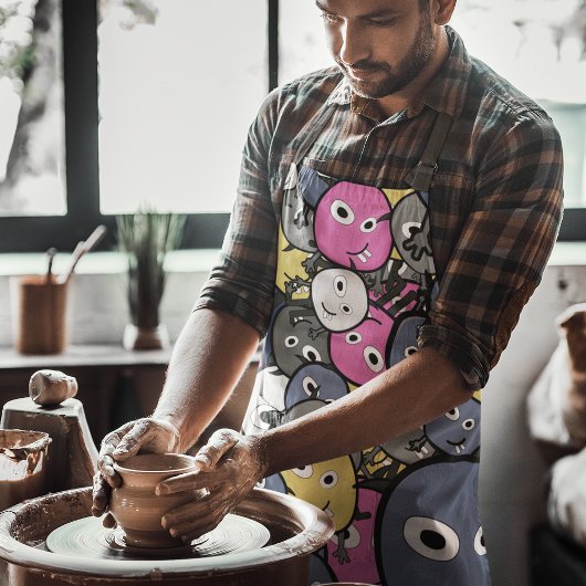 Cute Monsters Schort