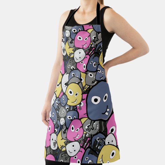 Cute Monsters Schort (Insitu)