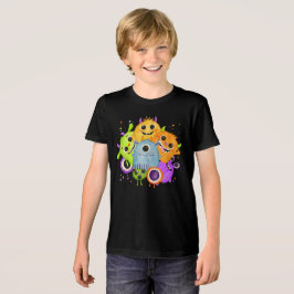 Cute Monsters Waterverf Kinderen T-Shirt