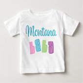 Cute Montana Kinder T-shirt (Voorkant)