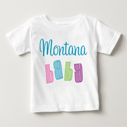 Cute Montana Kinder T-shirt (Voorkant)