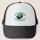 Cute Monterey Otter Travel Trucker Pet (Voorkant)