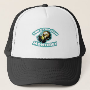 Cute Monterey Otter Travel Trucker Pet