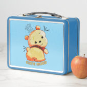 Cute Mood Cartoon Bear Metal Lunchbox (In situ)