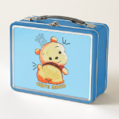 Cute Mood Cartoon Beer Metalen Lunchbox (Voorkant)