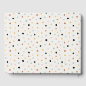 Cute Moon Stars Elephant Bunny Neutral Baby shower Gastenboek (Achterkant)