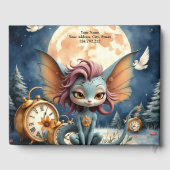 Cute Moonlit Fantasy Creature Gastenboek (Achterkant)