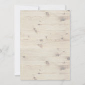 Cute Moose Baby shower Kaart (Achterkant)