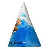 Cute Moose Party Pet Feesthoedjes (Rechts)