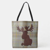 Cute Moose Tote Bag (Voorkant)