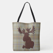 Cute Moose Tote Bag (Achterkant)