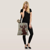 Cute Moose Tote Bag (Op model)