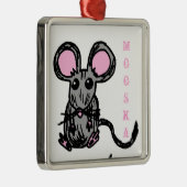 Cute Mooska Mouse Ornament (Rechts)