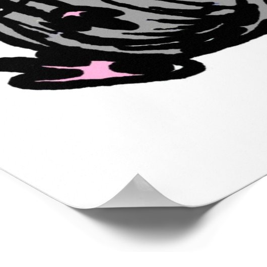 Cute Mooska Mouse Poster (Hoek)