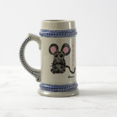 Cute Mooska Mouse Stein Bierpul (Links)