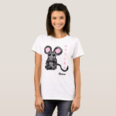 Cute Mooska Mouse Womens Spaghetti Tank (Voorkant volledig)