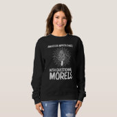 Cute Morel For Men Women Morel Mushroom Hunting Trui (Voorkant volledig)