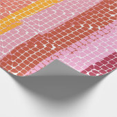 Cute Mosaic Wrapping paper Cadeaupapier (Hoek)