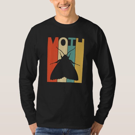 Cute Moth Animal T-shirt (Voorkant)