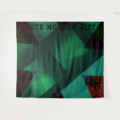 CUTE MOTHER GIFT_IMG_BLACK_GREEN_RMDESIGNFLO55_ WANDKLEED (Voorkant (horizontaal))