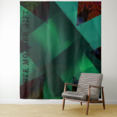 CUTE MOTHER GIFT_IMG_BLACK_GREEN_RMDESIGNFLO55_ WANDKLEED (In situ)