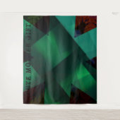 CUTE MOTHER GIFT_IMG_BLACK_GREEN_RMDESIGNFLO55_ WANDKLEED (Voorkant)