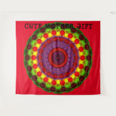 CUTE MOTHER GIFT_IMG_ROOS_GREEN_RMDESIGNFLO55_ WANDKLEED (Voorkant (horizontaal))