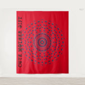 CUTE MOTHER GIFT_ROOS_RED_RMDESIGNFLO55_ TAPES WANDKLEED (Voorkant)