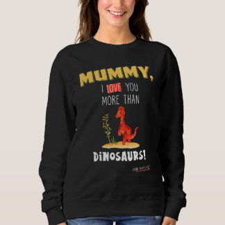 Cute Motheru2019s Day Dinosaur van Son and Daug Trui