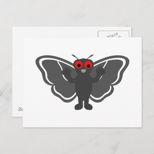 Cute Mothman Briefkaart (Voorkant / Achterkant)
