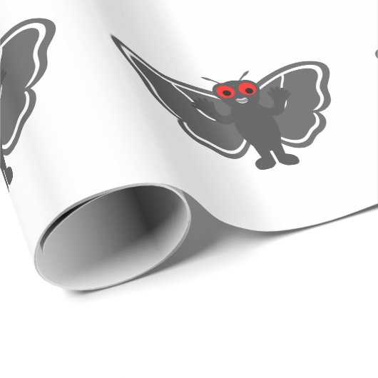 Cute Mothman Cadeaupapier (Rol Hoek)