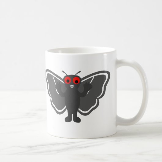 Cute Mothman Koffiemok (Rechts)