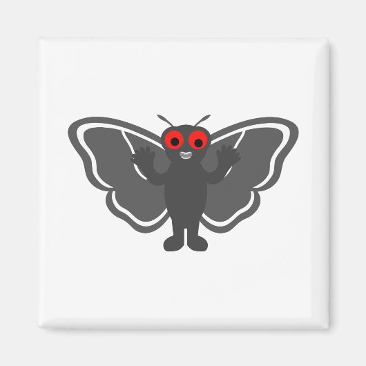 Cute Mothman Magneet (Voorkant)