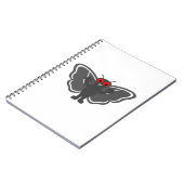 Cute Mothman Notitieboek (Linkerzijde)