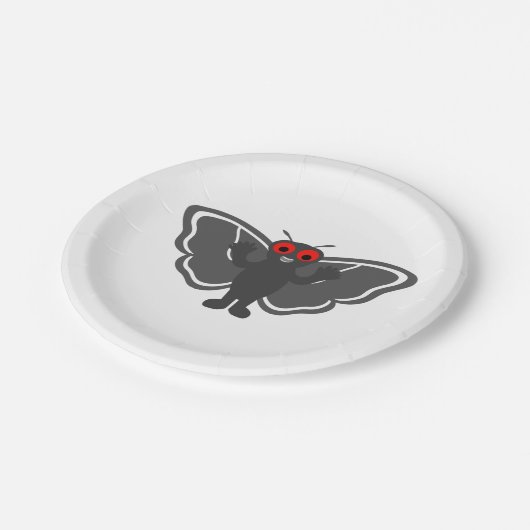 Cute Mothman Papieren Bordje (Gekanteld)