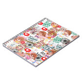 Cute Motivational – Positive Quote Kawaii Notitieboek (Linkerzijde)