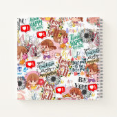 Cute Motivational – Positive Quote Kawaii  Notitieboek (Achterkant)