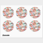 Cute Motivational – Positive Quote Kawaii Ronde Sticker (Vel)