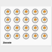 Cute motiverende voedsel citat stickers (Vel)