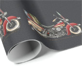 Cute Motorcycle Cadeaupapier (Rol Hoek)