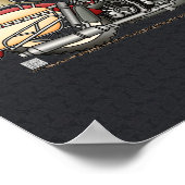 Cute Motorcycle Poster (Hoek)