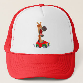 Cute Motorized Cartoon Horse Pet