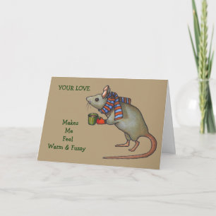 Cute Mouse Art: Jubileum kaart voor echtgenoot/ech