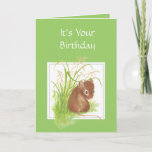 Cute Mouse, Birthday Friend Kaart<br><div class="desc">Cute Mouse,  Birthday Friend</div>