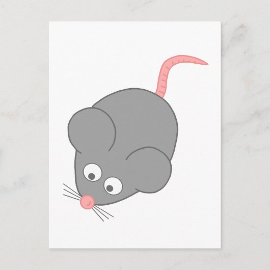 Cute Mouse Briefkaart (Voorkant)