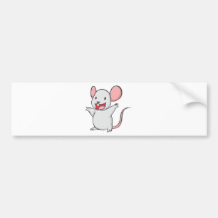 Cute Mouse Bumpersticker