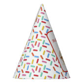 Cute Mouse, Cupcakes and Sprinkles Birthday Feesthoedjes (Links)