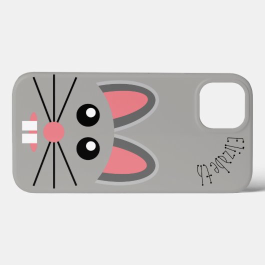 Cute Mouse Face  Case-Mate iPhone Case (Achterkant (horizontaal))