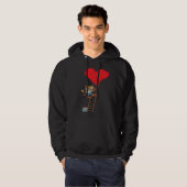 Cute Mouse Heart Hoodie (Voorkant volledig)